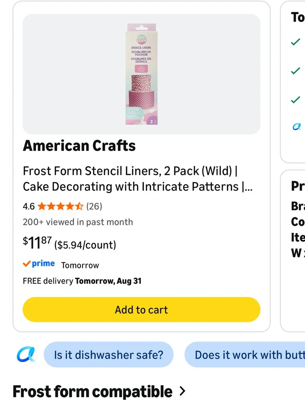 Sweet Shop Teal and Gold Cake Decorating Set